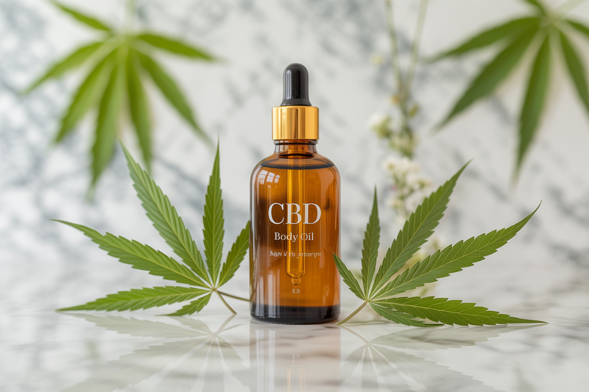 CBD Body Oil: Full-Body Skin Nourishment with Natural Hemp Extract