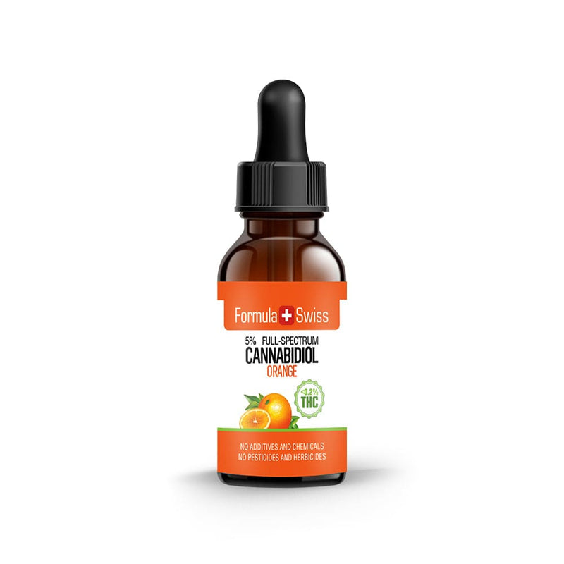CBD Oil in MCT Oil Orange