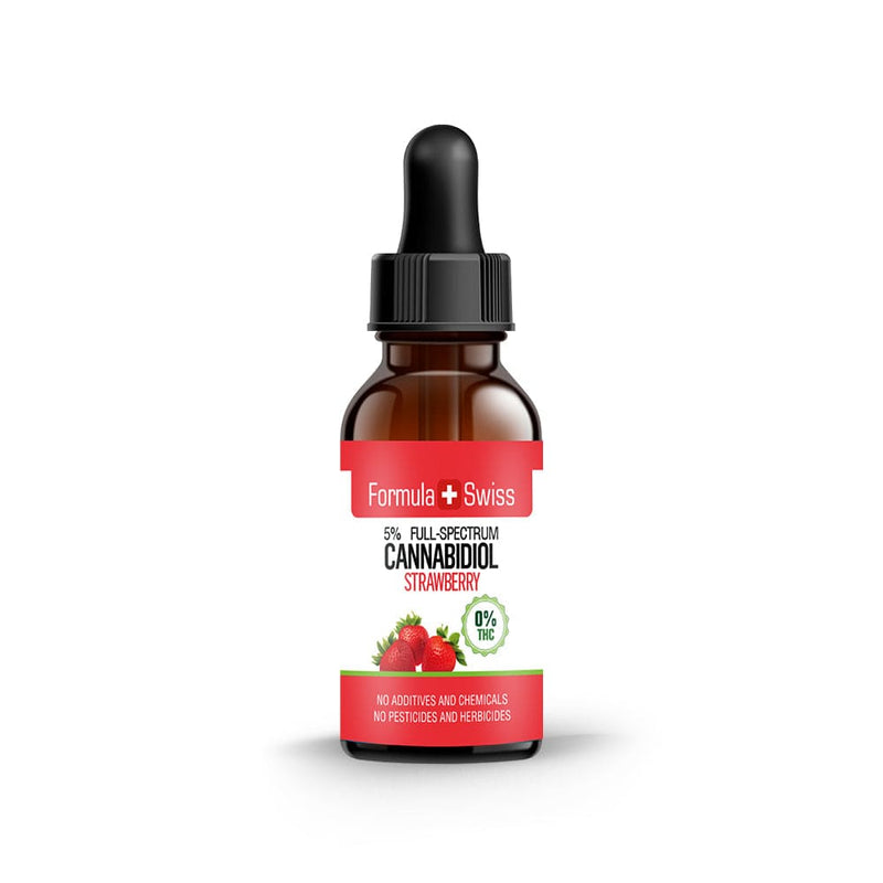 CBD Oil in MCT Oil Strawberry