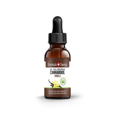 CBD Oil in MCT Oil Vanilla