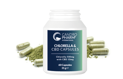 CandroKaps Chlorella - CBD and Chlorella Capsules